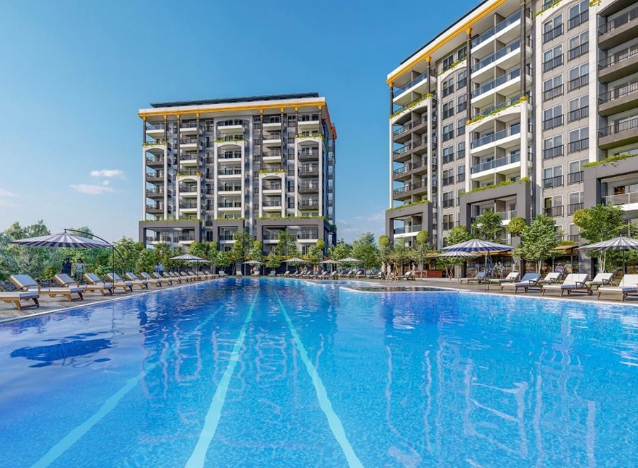 Luxury 3+1 Apartment with Stunning Views in Avsallar