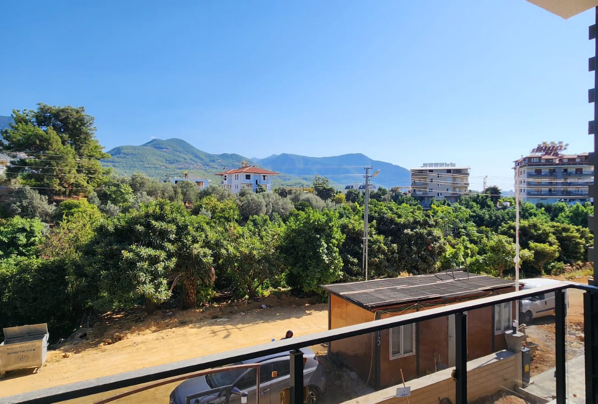 Luxuriöse 2+1 Wohnung mit Burg- und Bergblick, Ciplakli
