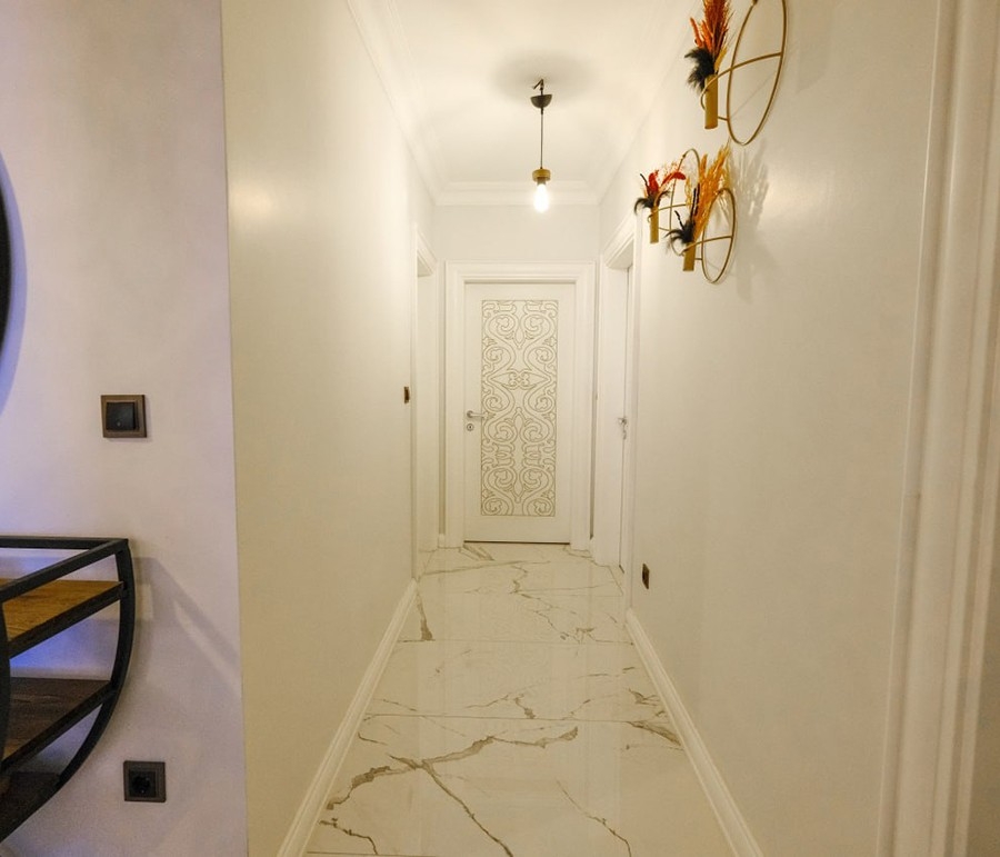 Immediately available 3+1 apartment with a large living area in Alanya