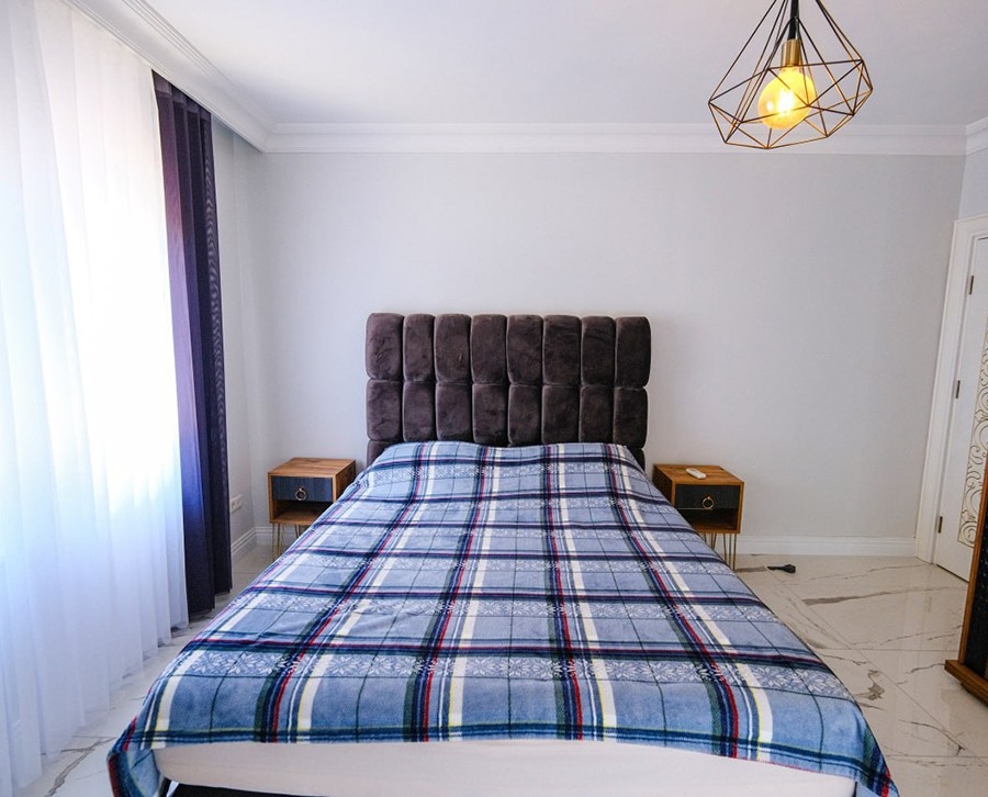 Immediately available 3+1 apartment with a large living area in Alanya
