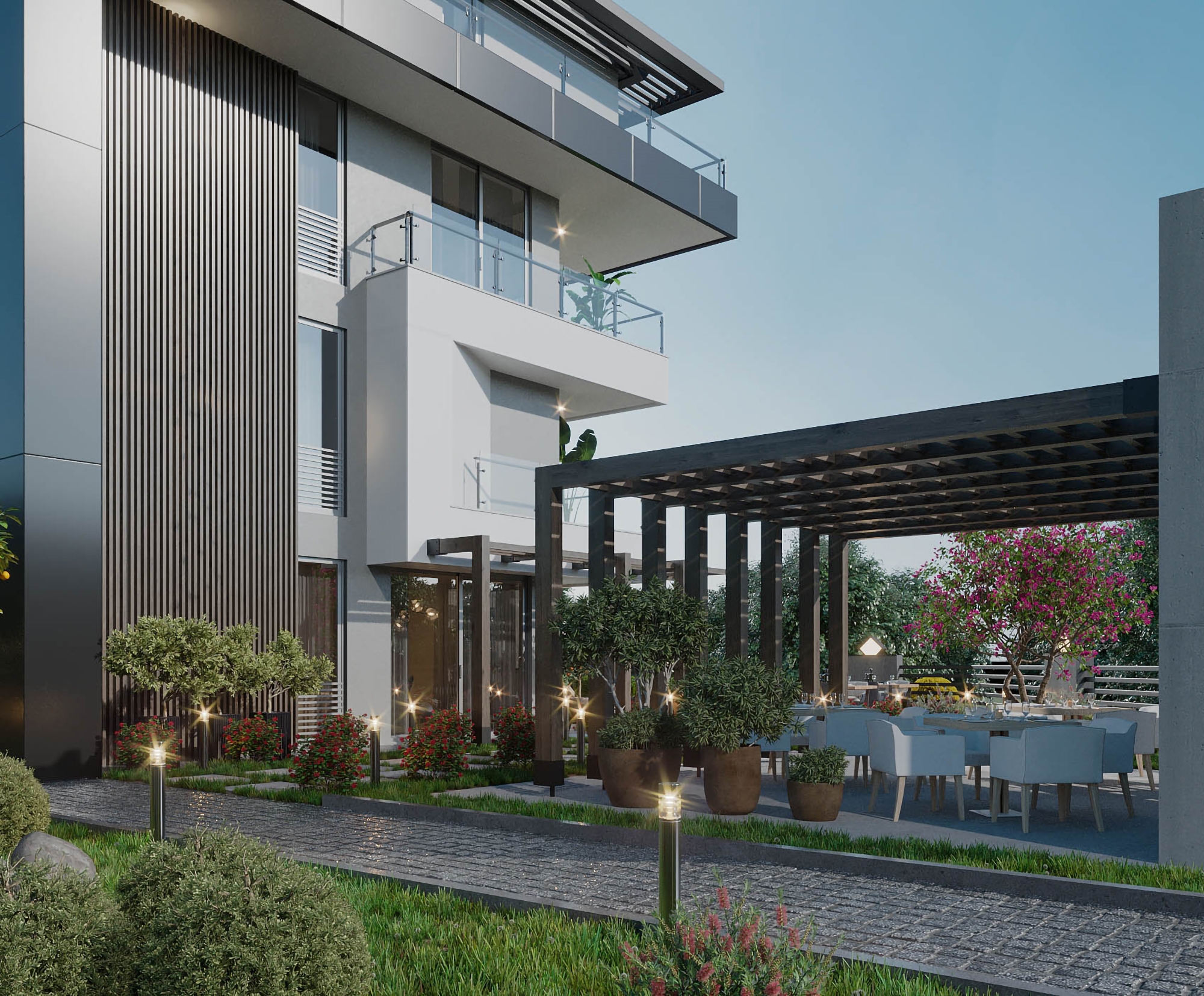Luxury 2+1 Apartment with Sea and Castle Views, Alanya - Hasbahce