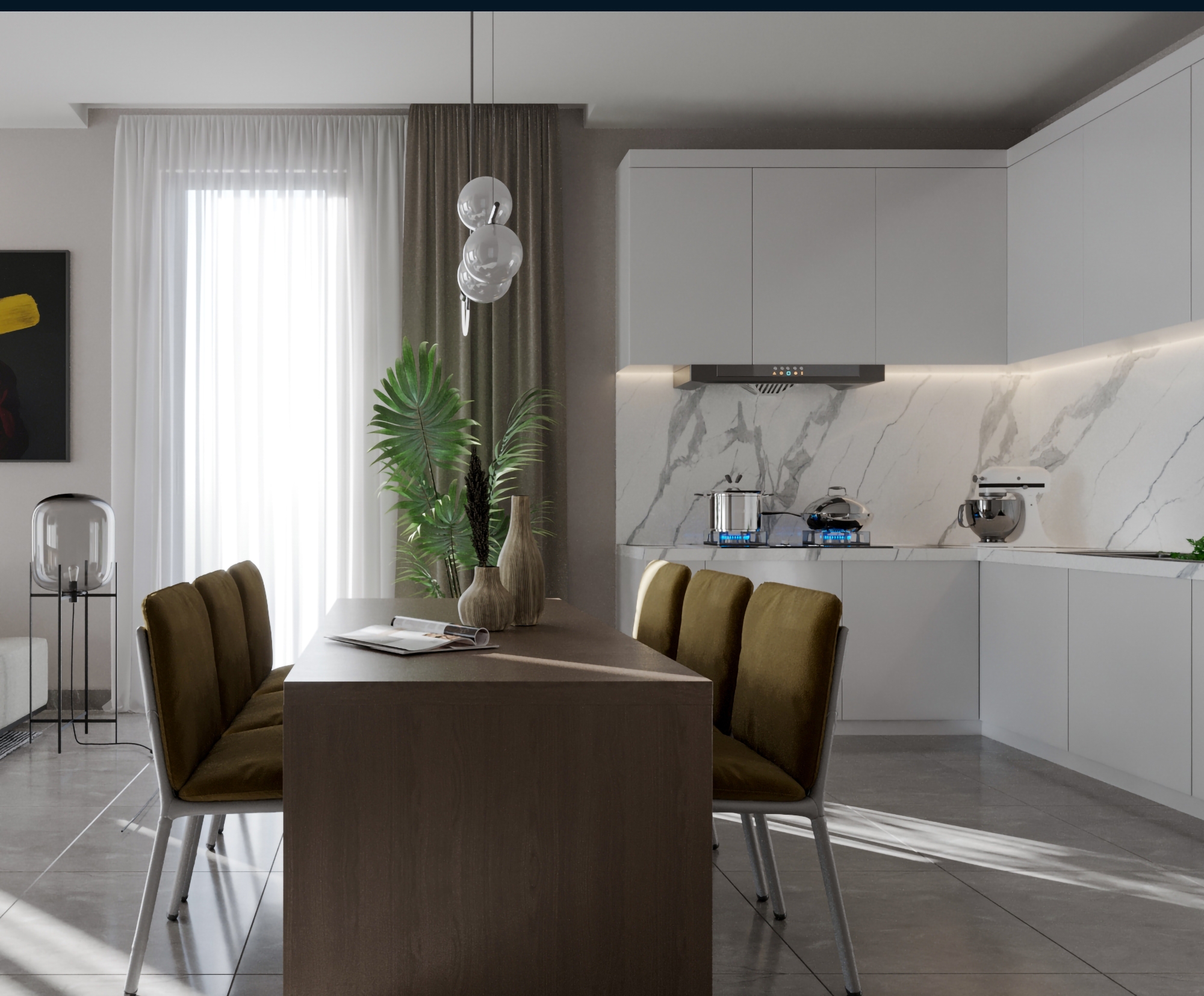 Luxury 2+1 Apartment with Sea and Castle Views, Alanya - Hasbahce