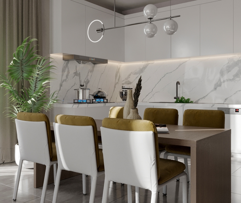 Luxury 2+1 Apartment with Sea and Castle Views, Alanya - Hasbahce