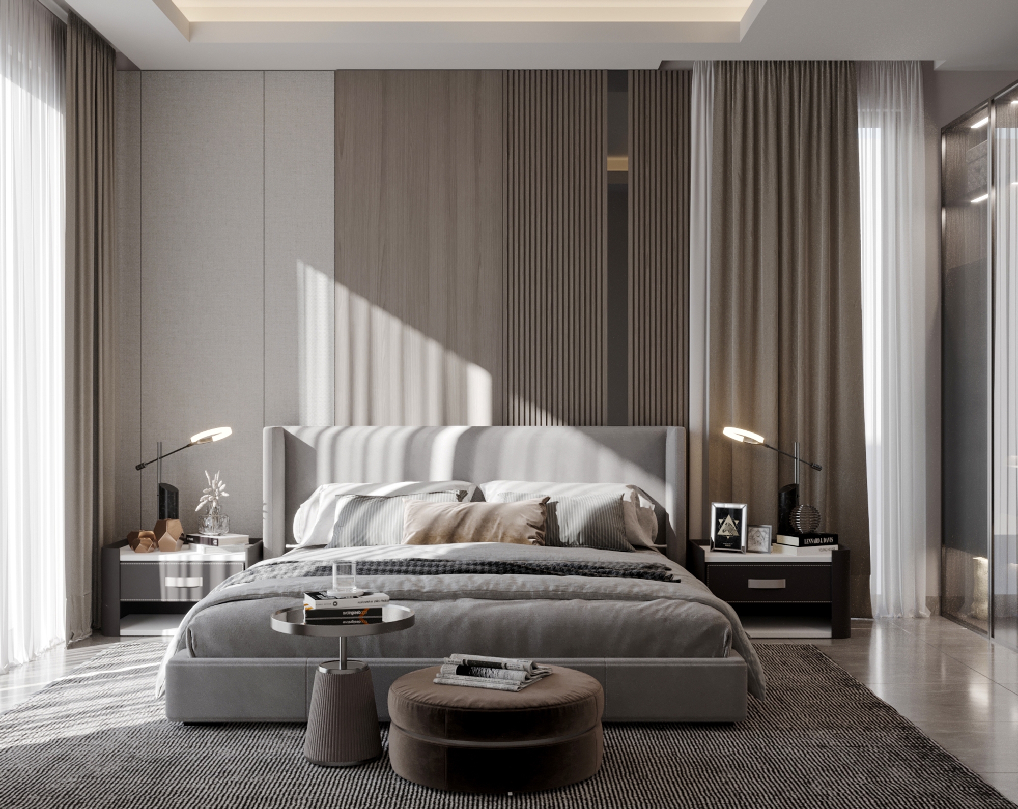Luxury 2+1 Apartment with Sea and Castle Views, Alanya - Hasbahce
