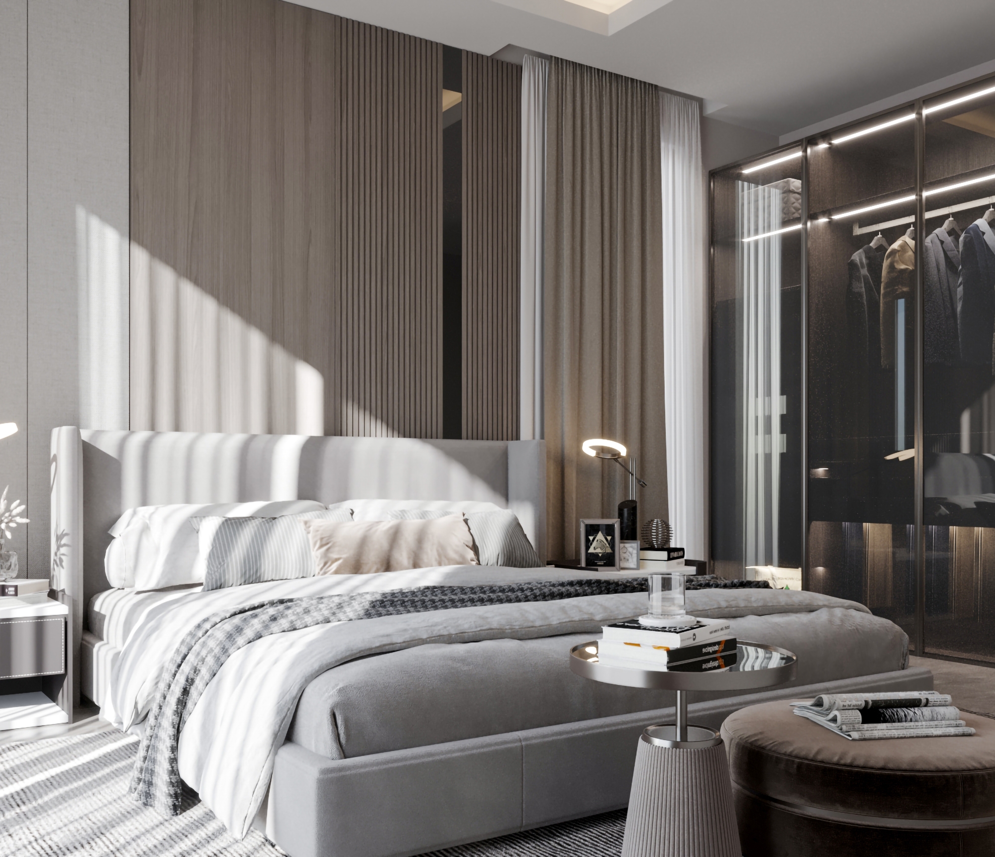 Luxury 2+1 Apartment with Sea and Castle Views, Alanya - Hasbahce