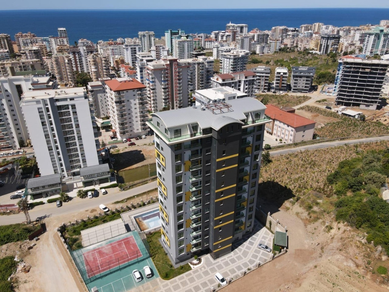Luxury 1+1 apartment in Alanya