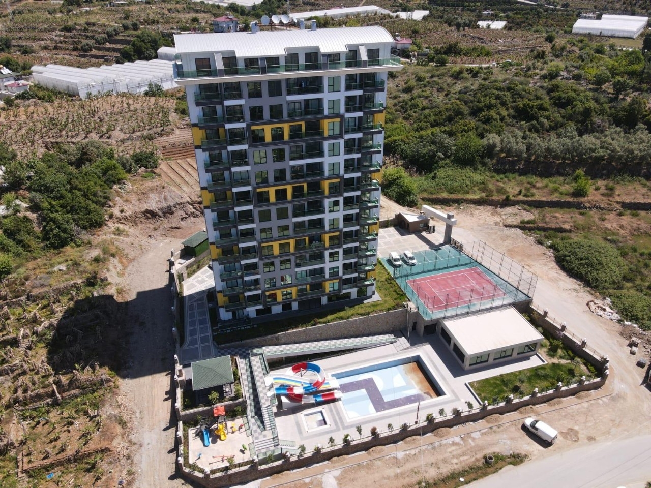 Luxury 1+1 apartment in Alanya