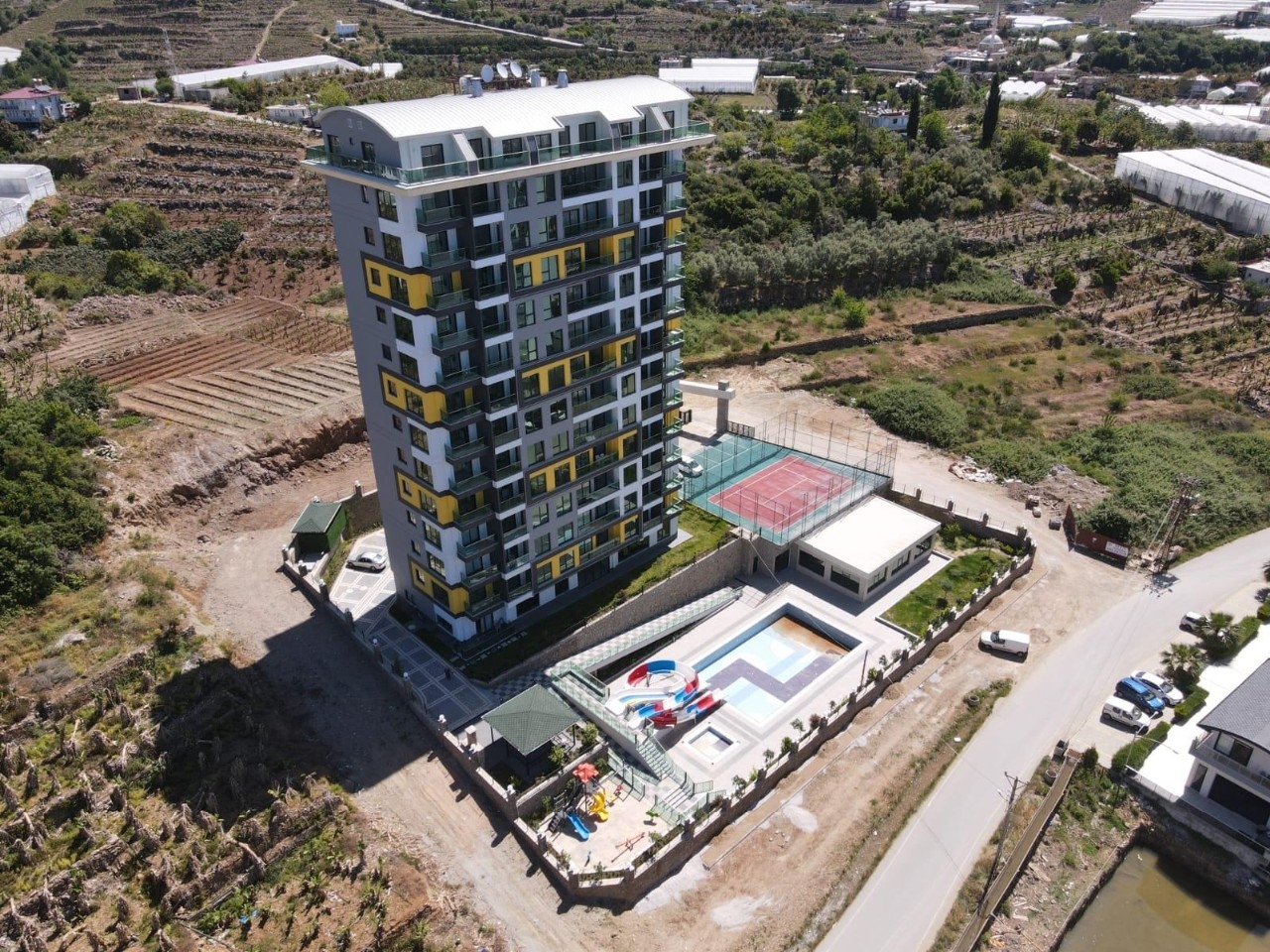Luxury 1+1 apartment in Alanya