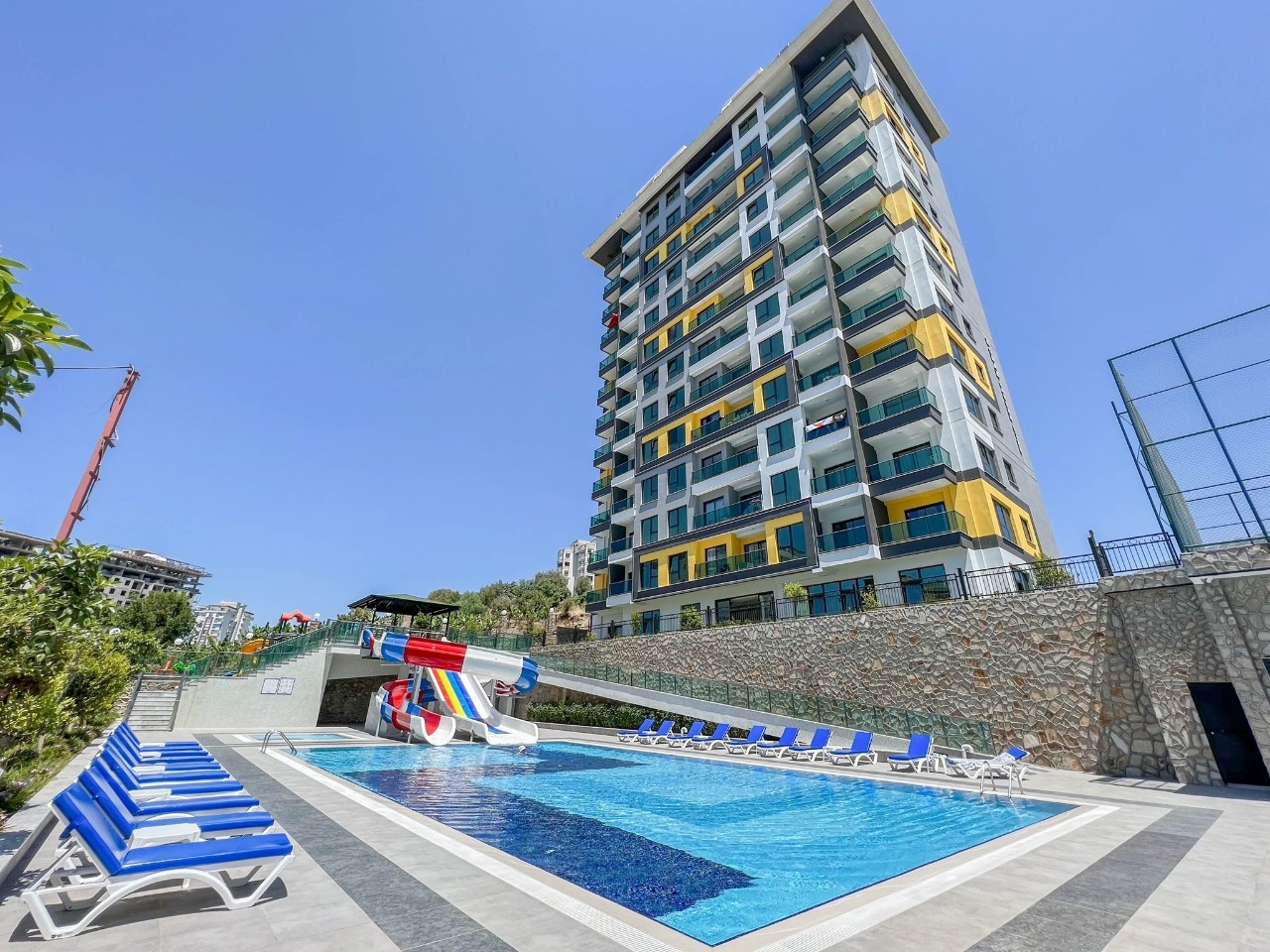 Luxury 1+1 apartment in Alanya