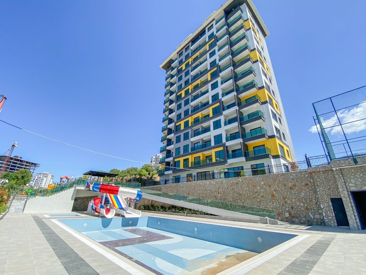 Luxury 1+1 apartment in Alanya