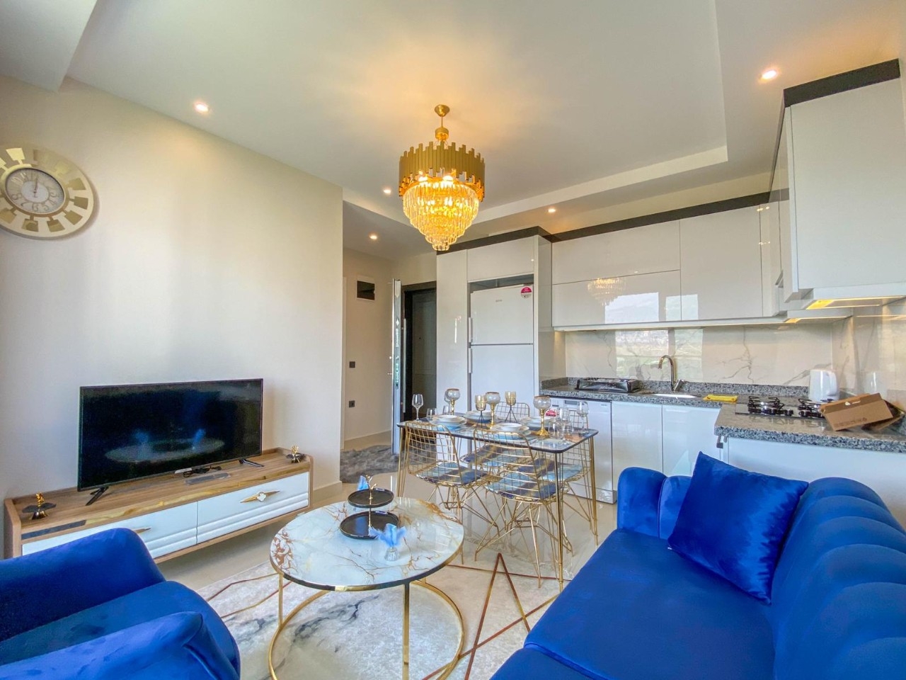 Luxury 1+1 apartment in Alanya