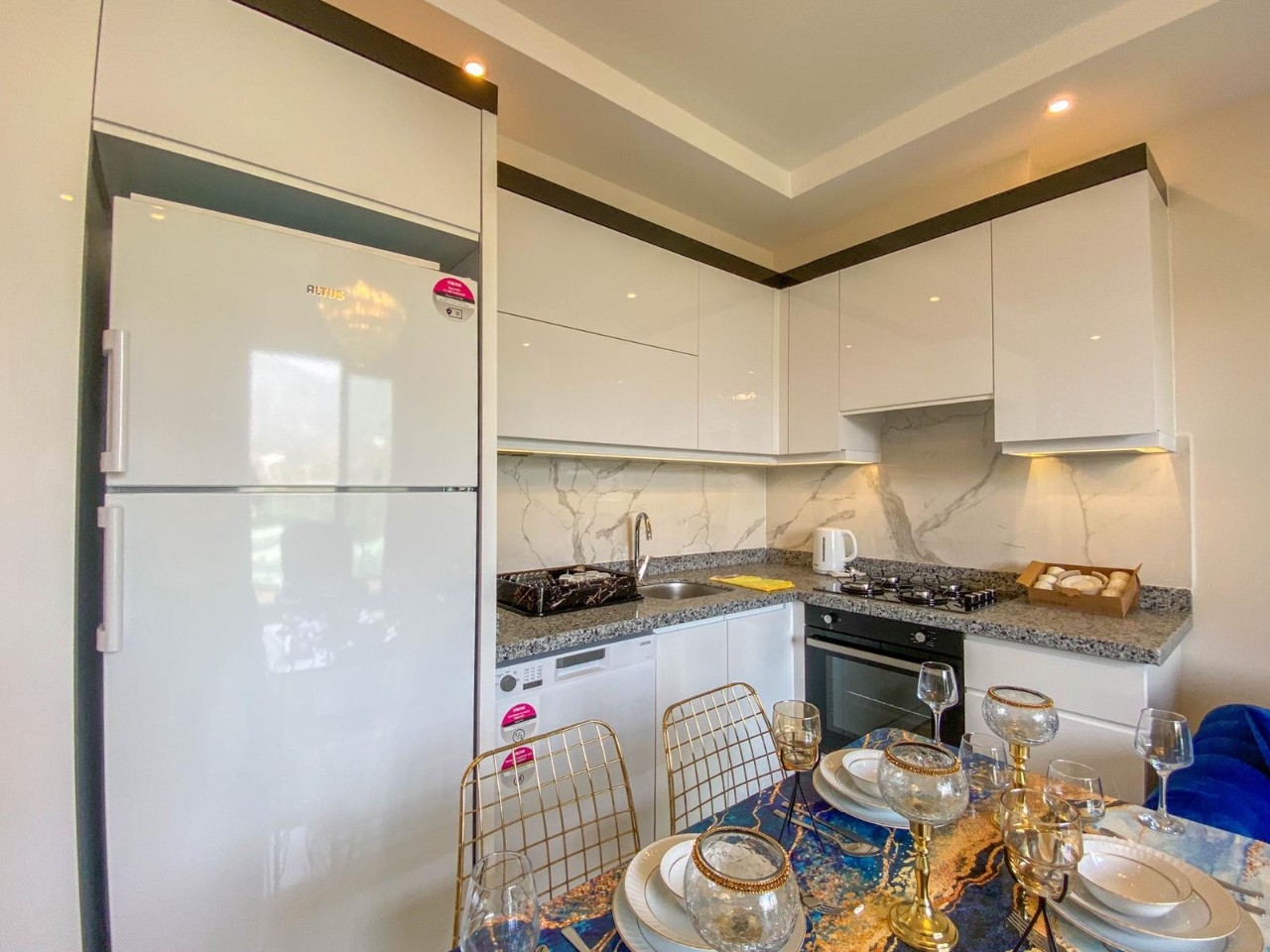 Luxury 1+1 apartment in Alanya