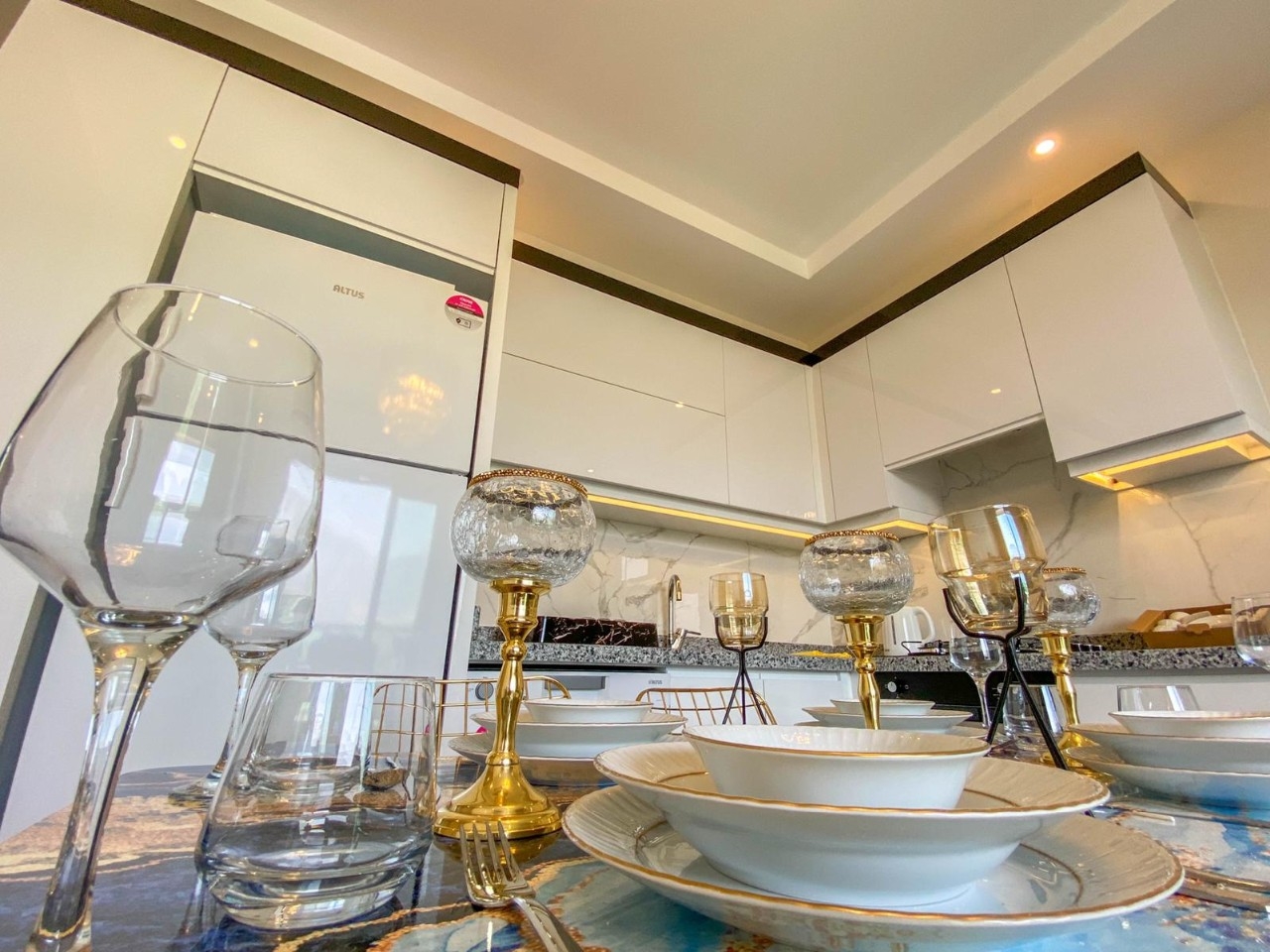 Luxury 1+1 apartment in Alanya