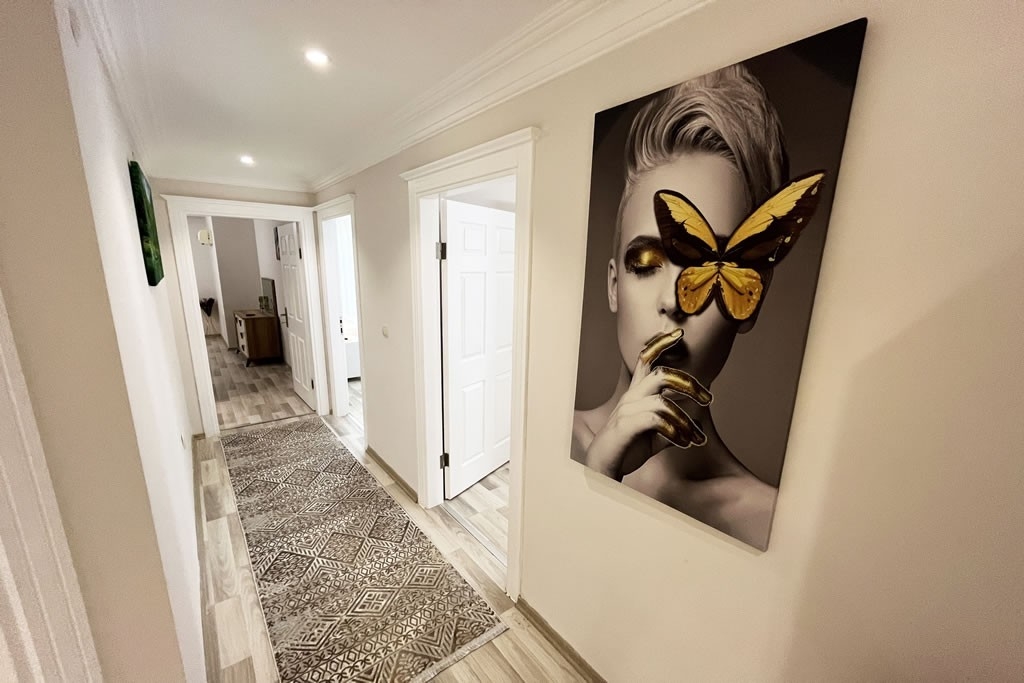Luxurious 3+1 apartment ready to move into in Alanya