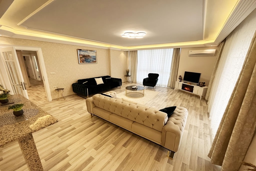 Luxurious 3+1 apartment ready to move into in Alanya