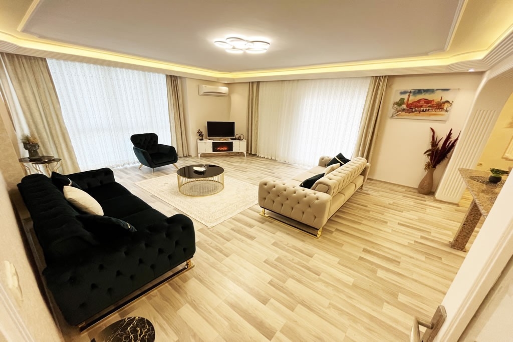 Luxurious 3+1 apartment ready to move into in Alanya
