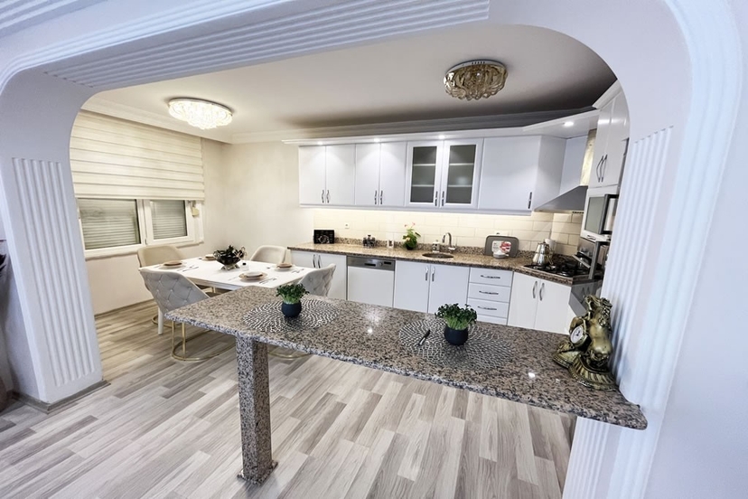 Luxurious 3+1 apartment ready to move into in Alanya
