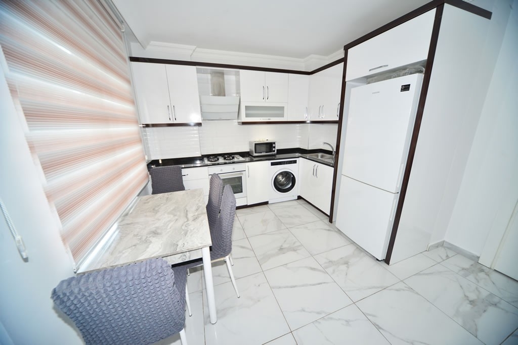 3+1 Luxury Apartment with Castle and Mountain Views, Alanya