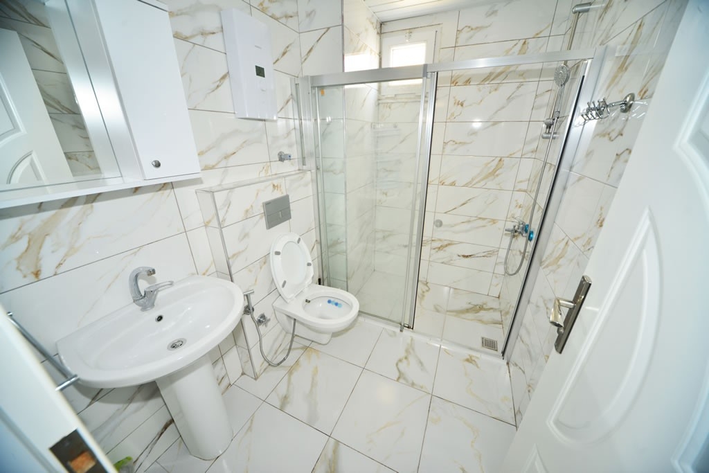 3+1 Luxury Apartment with Castle and Mountain Views, Alanya