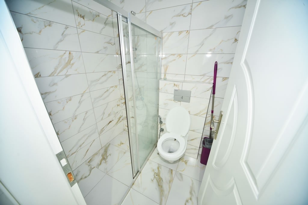 3+1 Luxury Apartment with Castle and Mountain Views, Alanya