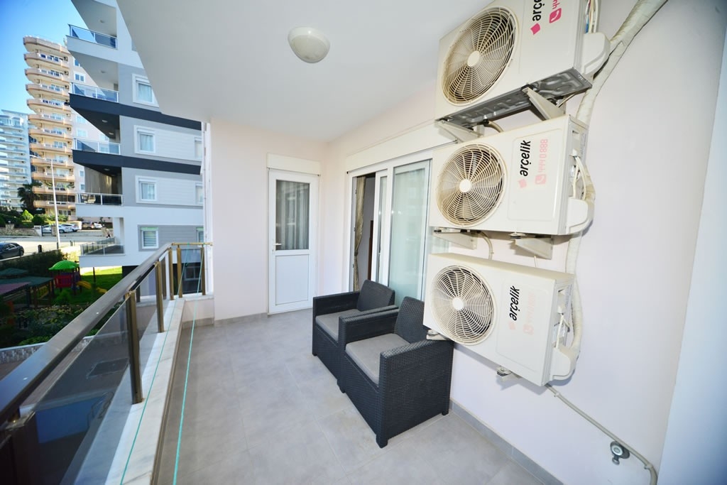 3+1 Luxury Apartment with Castle and Mountain Views, Alanya