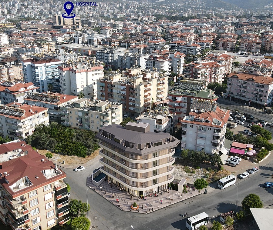 A new project is coming to the center of Alanya