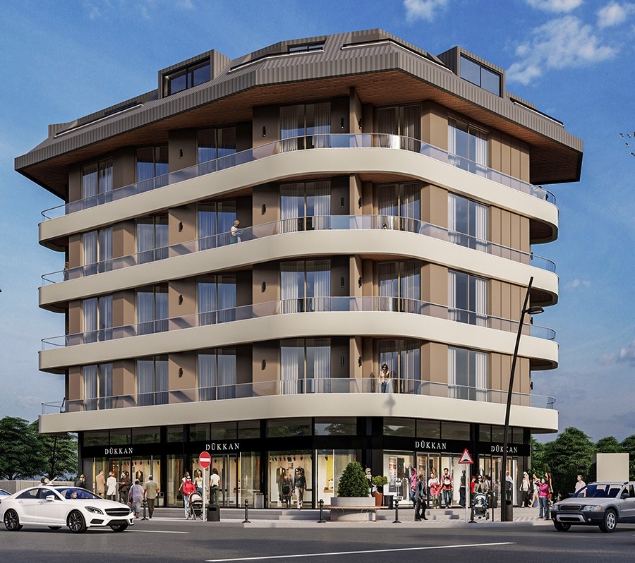 A new project is coming to the center of Alanya