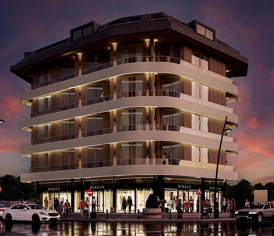 A new project is coming to the center of Alanya