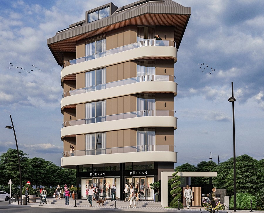 A new project is coming to the center of Alanya