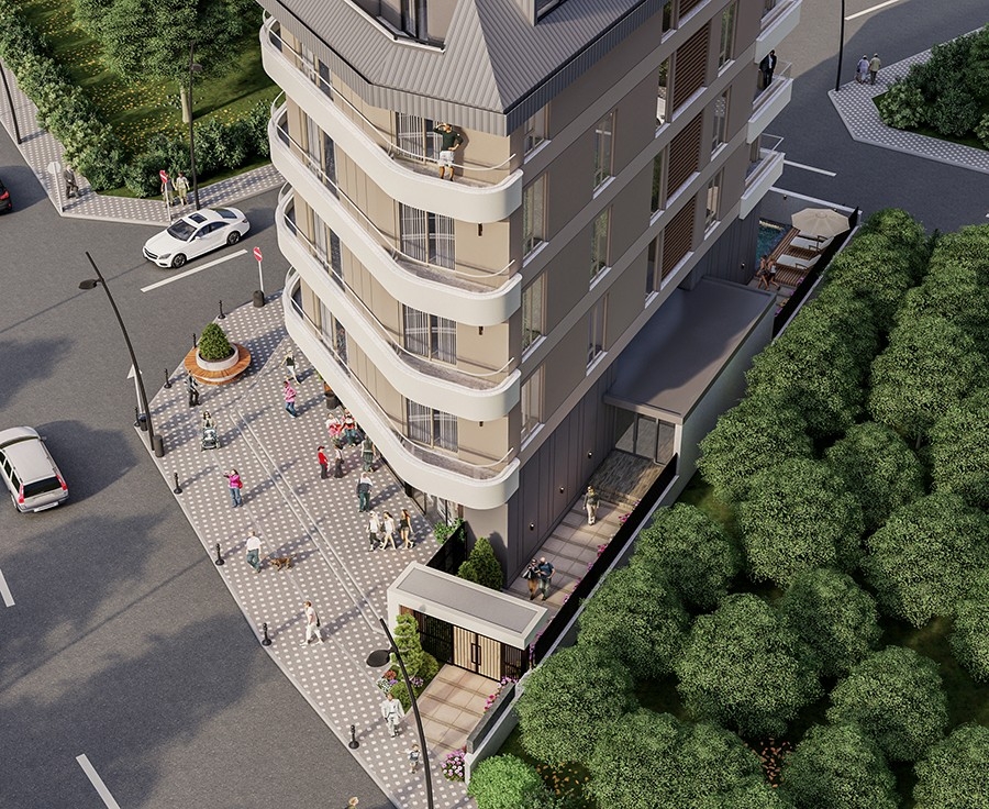 A new project is coming to the center of Alanya