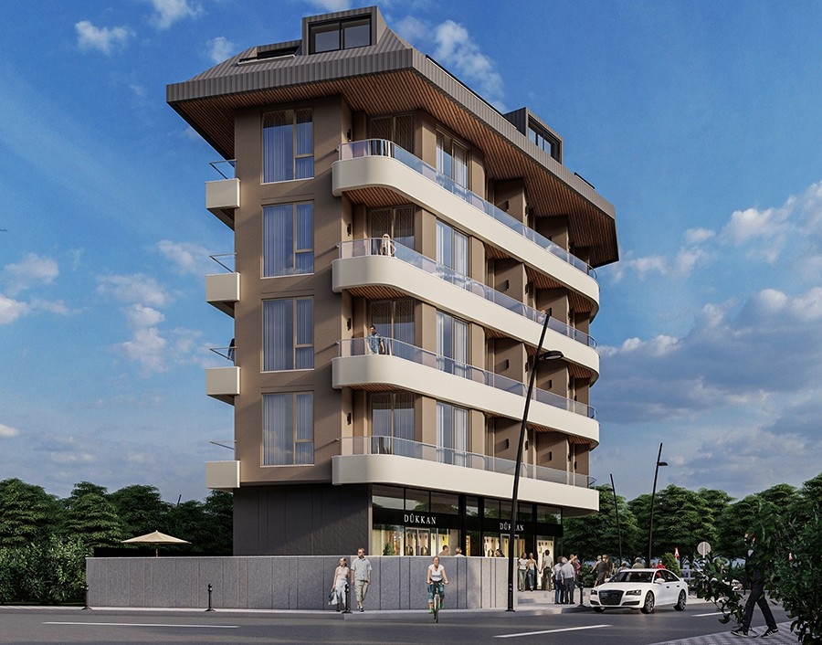 A new project is coming to the center of Alanya