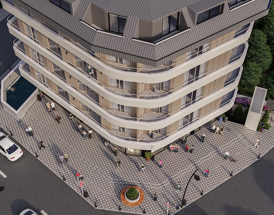 A new project is coming to the center of Alanya