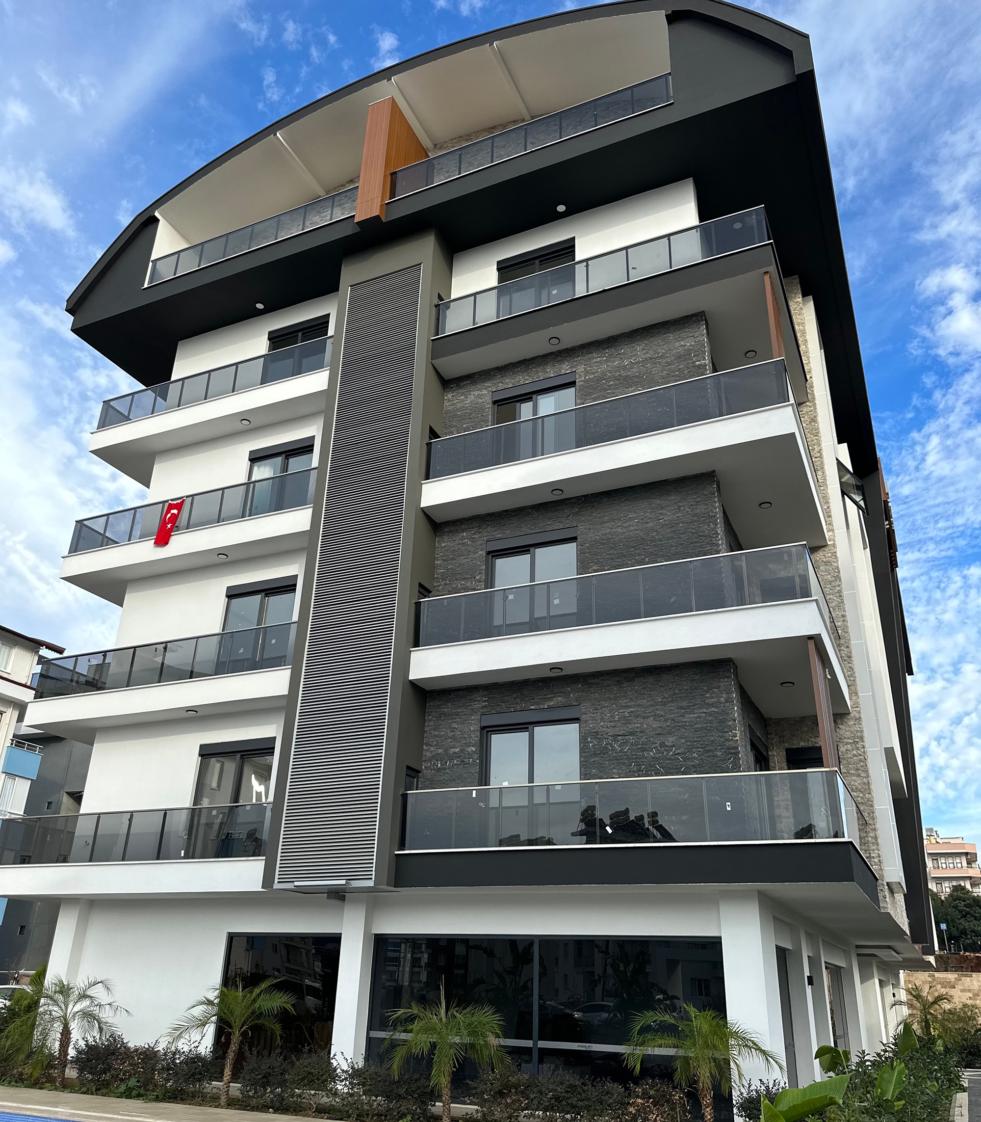 Ylellinen 1+1 Huoneisto Vuorinäköalalla, Alanya - Oba