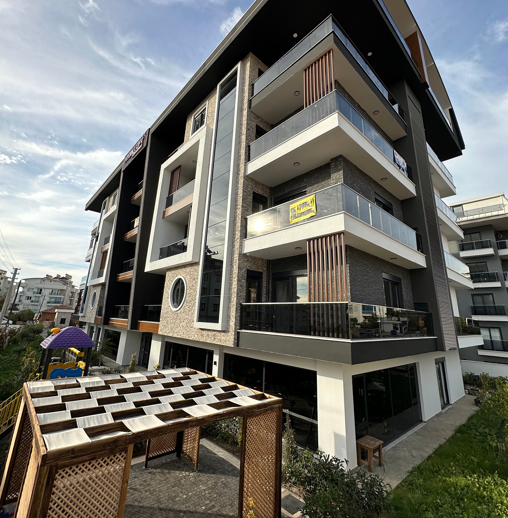 Ylellinen 1+1 Huoneisto Vuorinäköalalla, Alanya - Oba