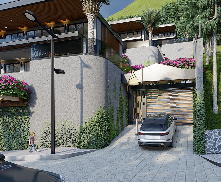 Luxurious 8+1 Villa with Stunning Views in Alanya Tepe