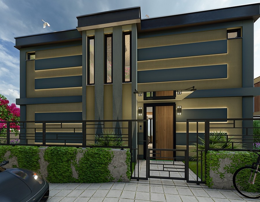 Luxurious 8+1 Villa with Stunning Views in Alanya Tepe