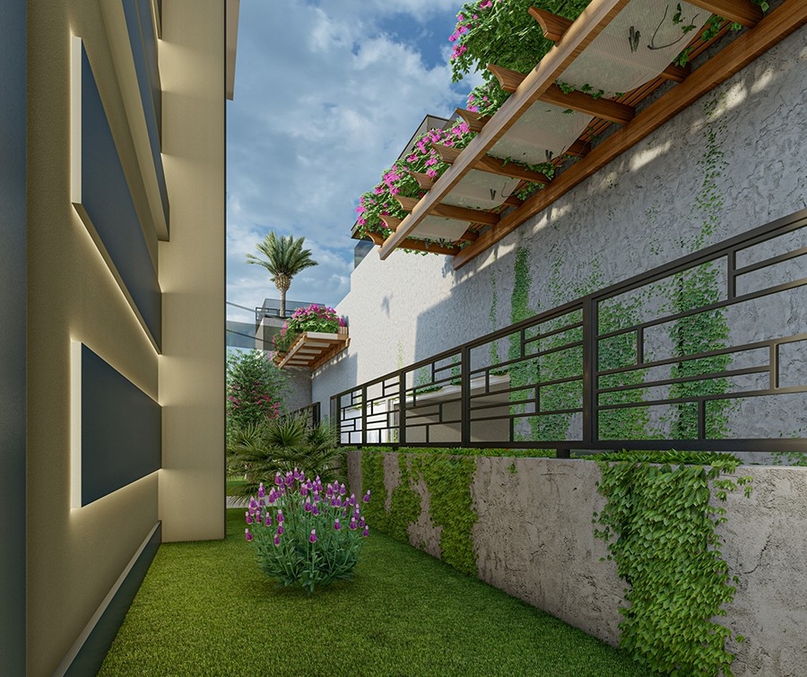 Luxurious 8+1 Villa with Stunning Views in Alanya Tepe
