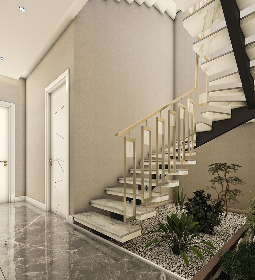 Luxurious 8+1 Villa with Stunning Views in Alanya Tepe