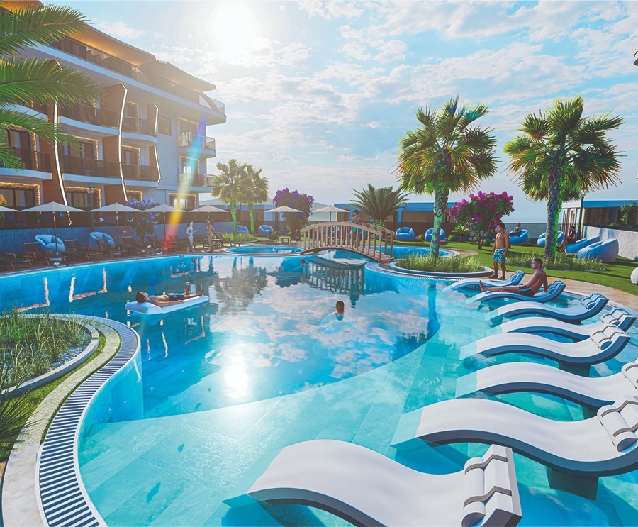 Lyxig 4+1 Villa med havs- och bergsutsikt, Alanya - Kargicak