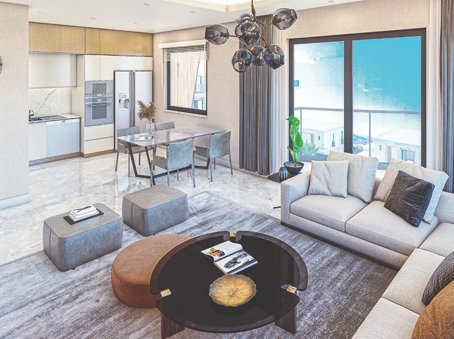 Lyxig 4+1 Villa med havs- och bergsutsikt, Alanya - Kargicak