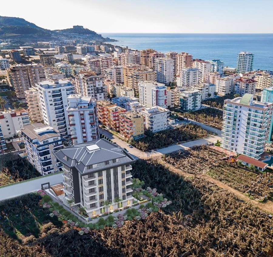 Et snart besat kompleks i Alanya
