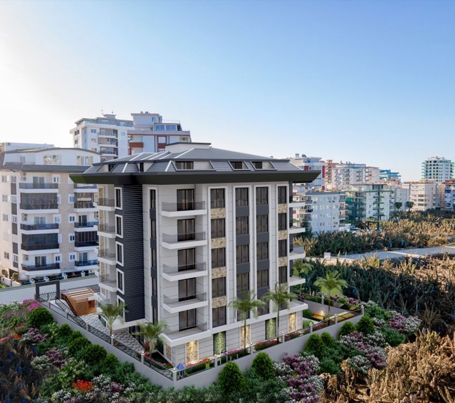 Et snart besat kompleks i Alanya