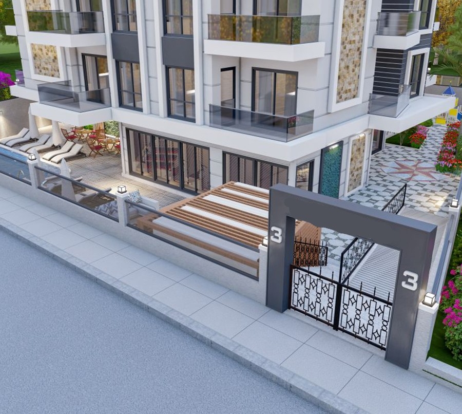 Et snart besat kompleks i Alanya