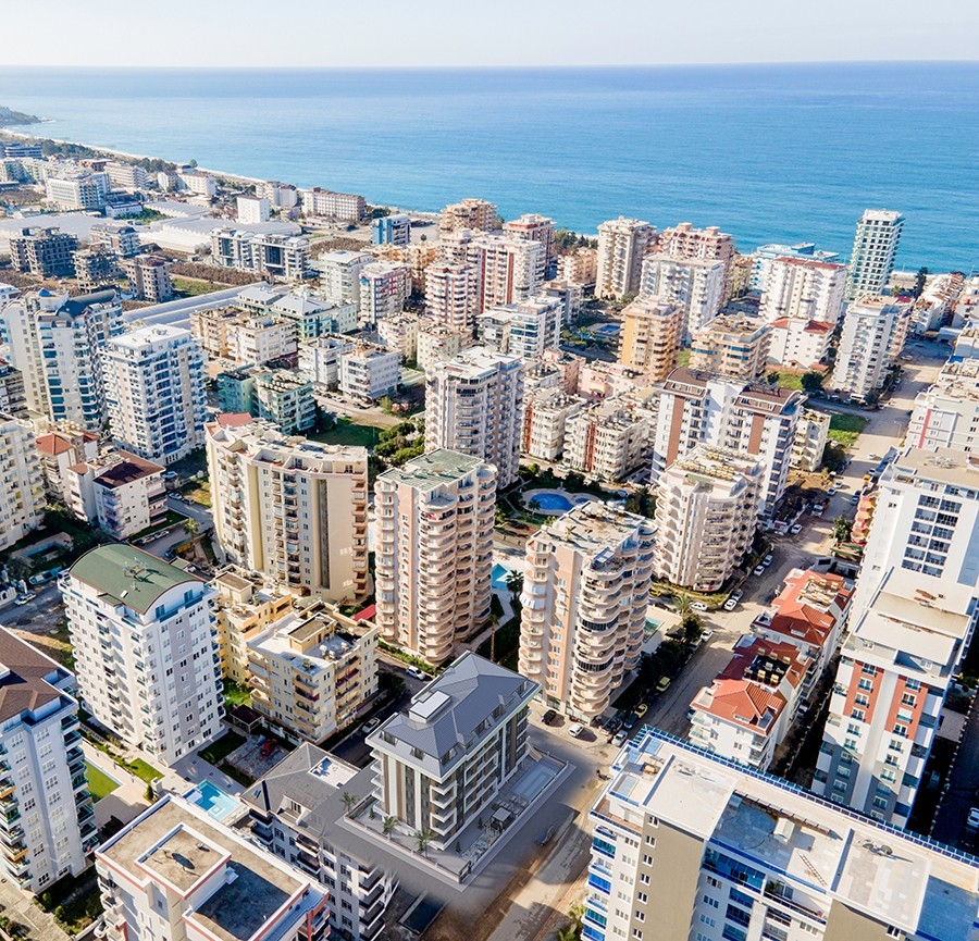 Et snart besat kompleks i Alanya