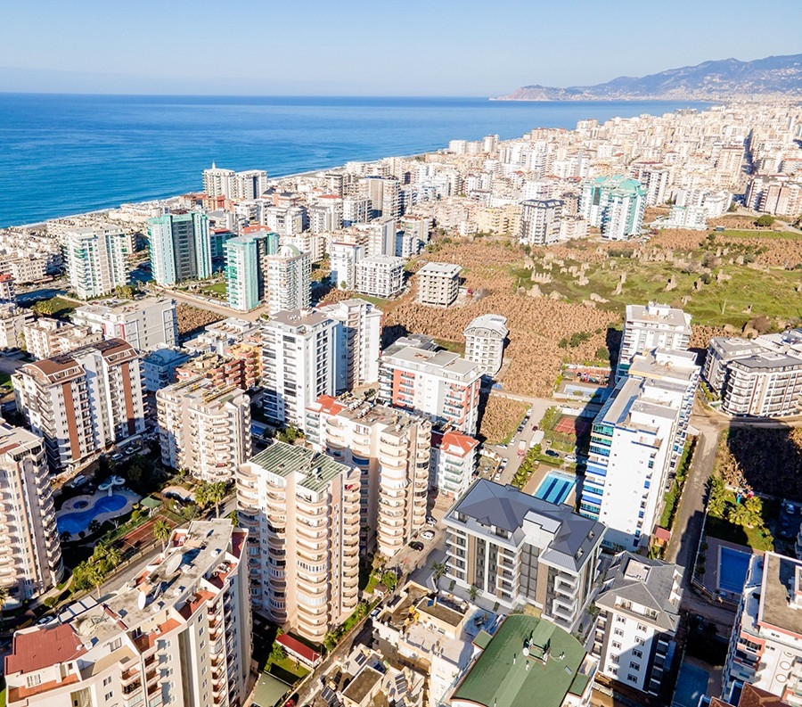 Et snart besat kompleks i Alanya