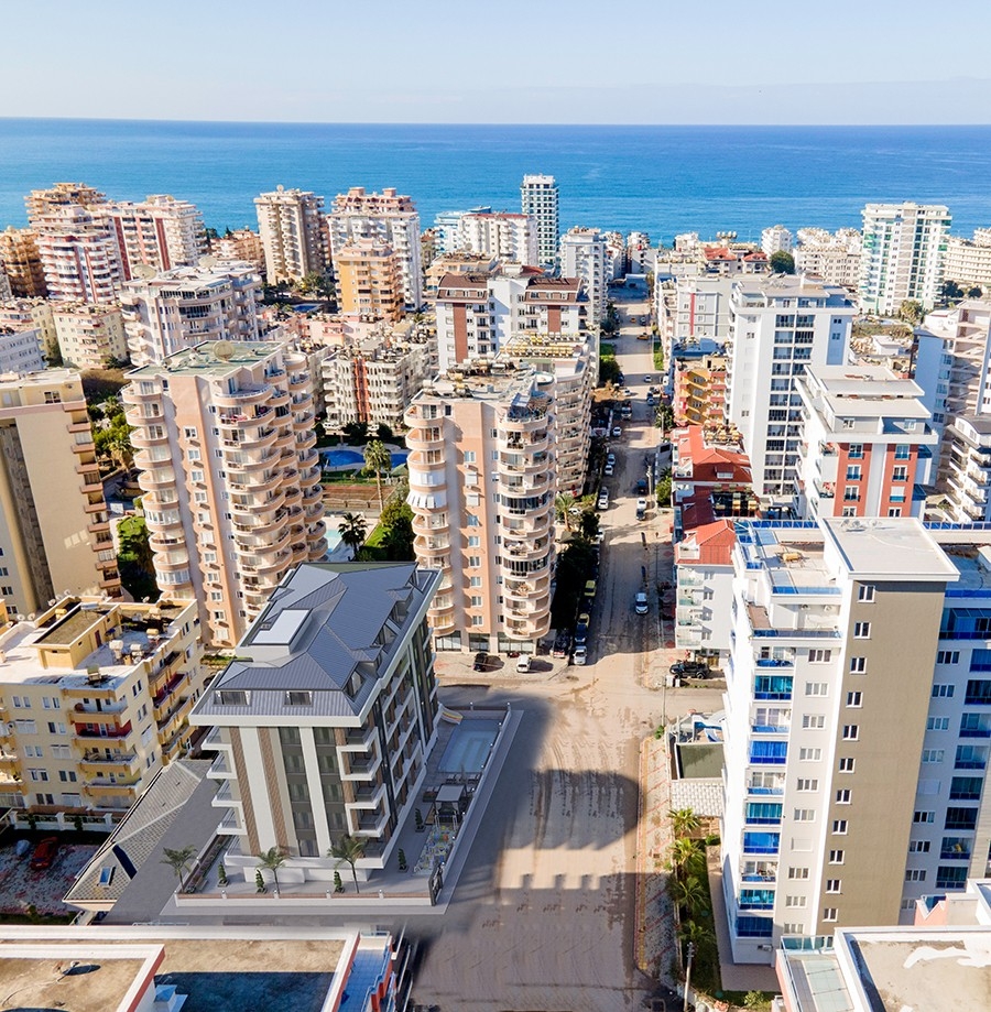 Et snart besat kompleks i Alanya