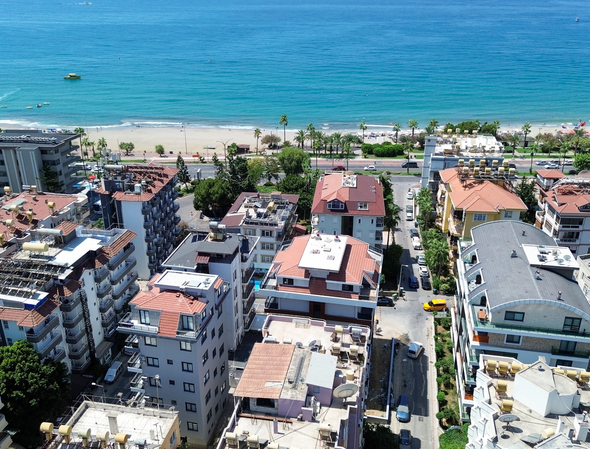 Luxuriöses 4+1 Apartment mit atemberaubendem Ausblick, Alanya Zentrum