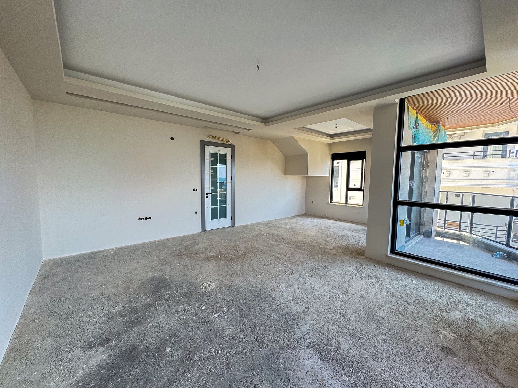 Luxuriöses 4+1 Apartment mit atemberaubendem Ausblick, Alanya Zentrum