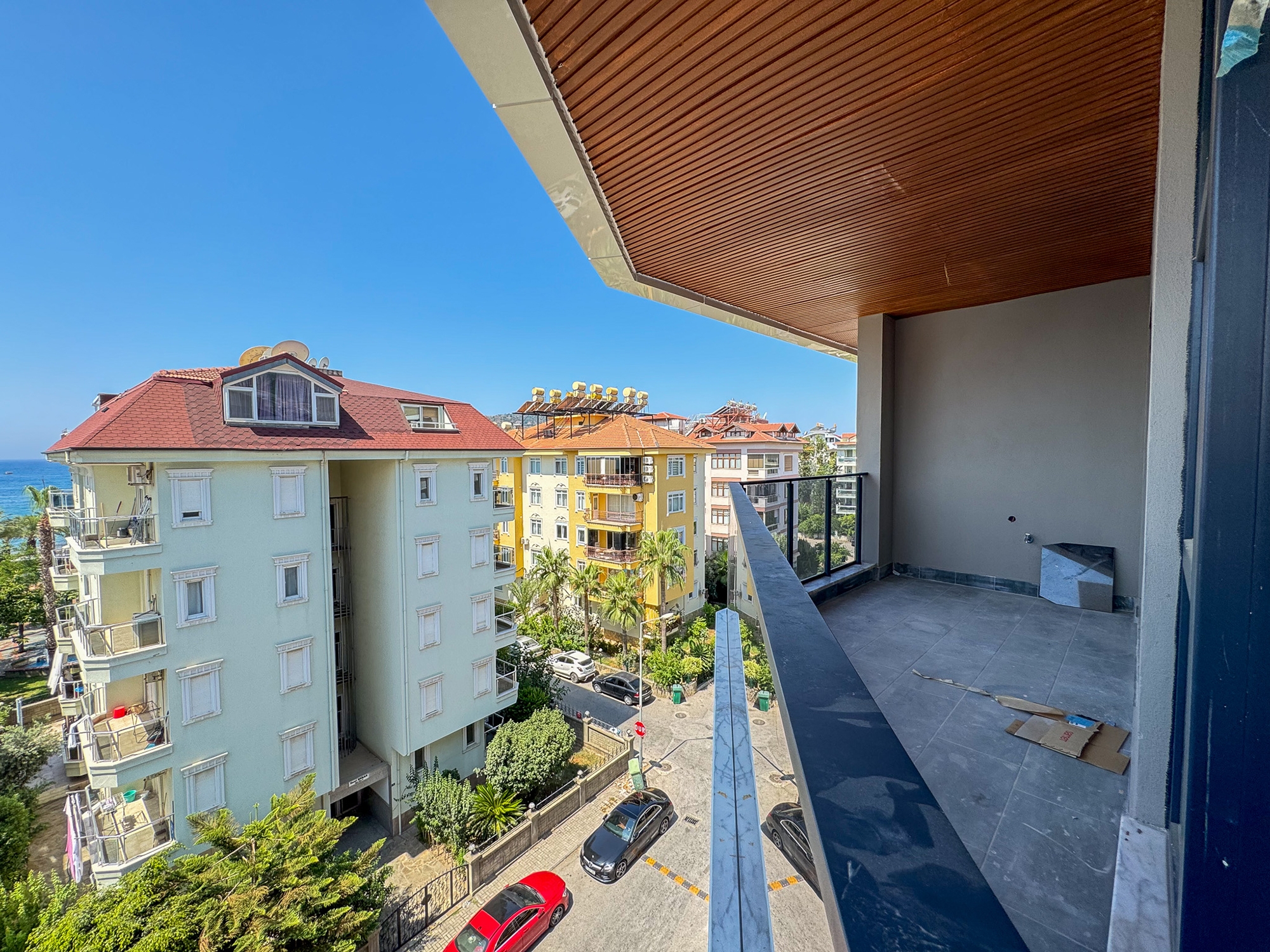 Luxuriöses 4+1 Apartment mit atemberaubendem Ausblick, Alanya Zentrum