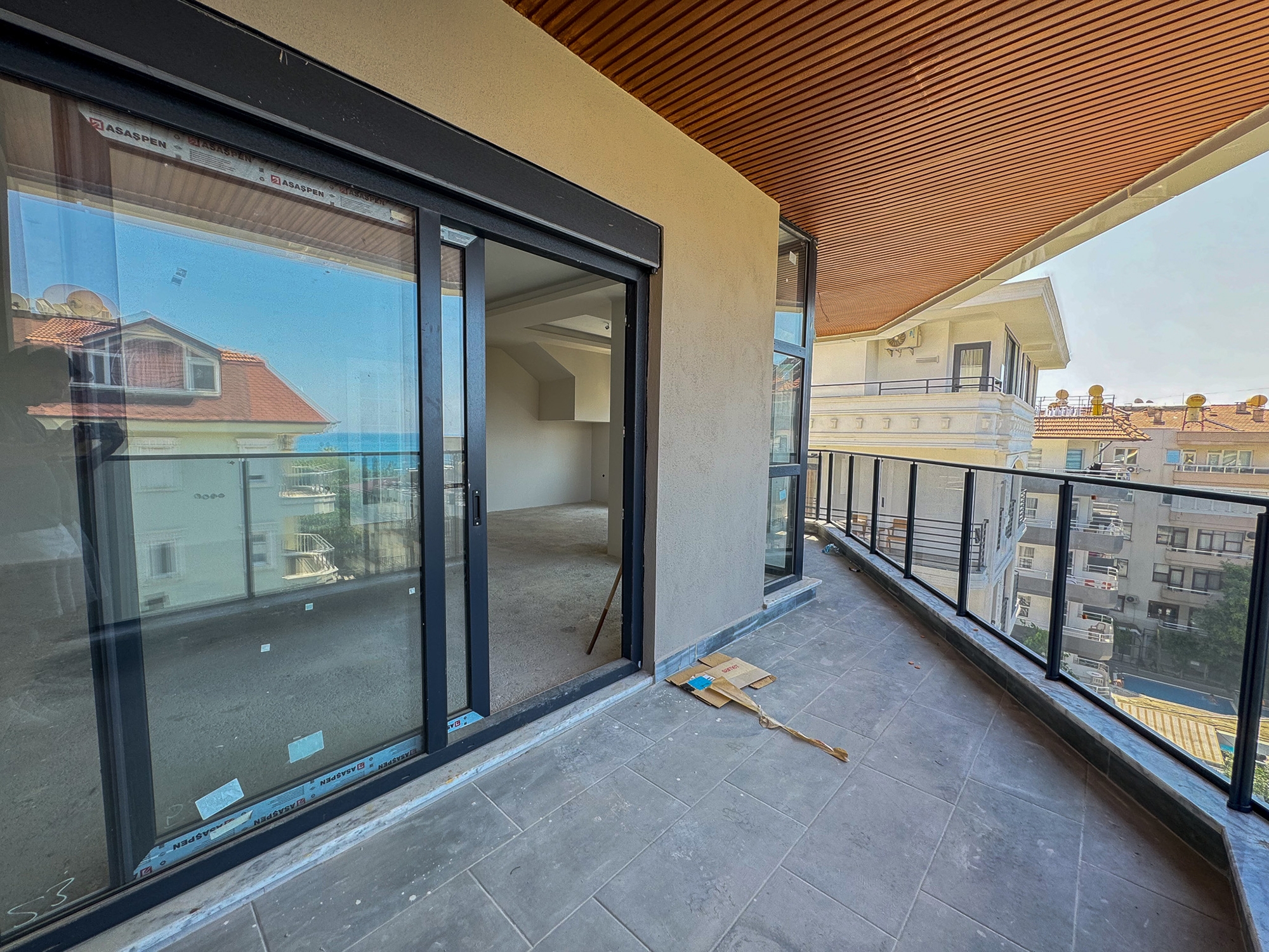 Luxuriöses 4+1 Apartment mit atemberaubendem Ausblick, Alanya Zentrum
